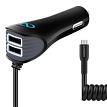 Naztech NT14444 N420 TRiO USB-C PD 27W 5.4A Car Charger