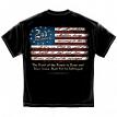 U.S. Military Merchandise RN2367XL 2nd Amendment Right of the People Short Sleeve T-Shirt Black X-Large