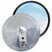 RoadPro RPS-4S 6 Stainless Steel Adjustable Convex Mirror - Center Stud