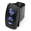 Race Sport RSLE39B LED Rocker Switch w/ Blue LED Radiance