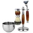 Union Razors SS1B Four Piece Shave Kit Tiger Eye