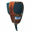 TruckSpec TM-2007WG 4-Pin Noise Canceling CB Microphone - Woodgrain