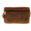 Union Razors UN1733 Distressed Leather Toiletry Bag