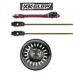 XK Glow XK7INHDKIT 7 .in RGB LED HARLEY HEADLIGHT-BT APP