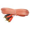 DB Link Wiring XL12Z 12 .in RCA INTERCONNECT CLEAR JACKET