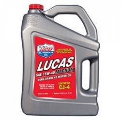 Lucas Oil 10299 1 Gallon Synthetic 15W-40 CJ4 Truck Oil 1