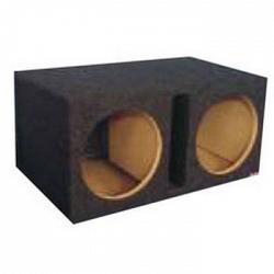 Atrend Enclosures 12DQV 12 Dual Vented Square Box Round Cut Enclosure 1