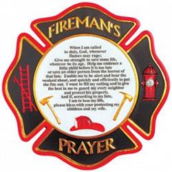 Spoontiques 13035 9 Inch Stepping Stone Fireman\'s Prayer 1