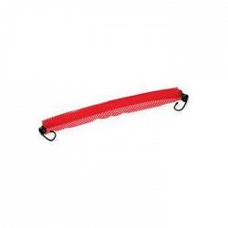 RoadPro 1818B 18 x 18 Red Flag with Rubber Strap and Hooks 1