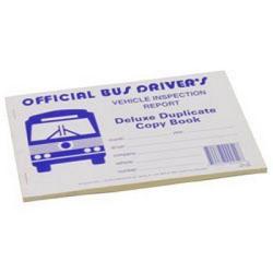 J.J. Keller 25BL Bus Driver Vehicle Inspection Report Book 1