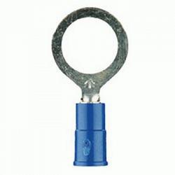 Metra 3MBVRT8 16-14 Gauge 3M Blue Vinyl #8 Ring Terminal 100-Pack 1