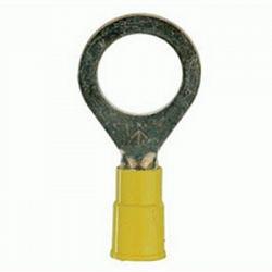 Metra 3MYVRT8 12-10 Gauge 3M Yellow Vinyl #8 Ring Terminal 100-Pack 1