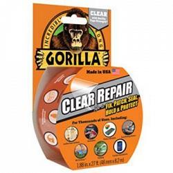 Gorilla Glue 6027002 27\' Clear Heavy-Duty Repair Tape 1