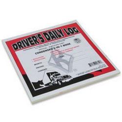 J.J. Keller 615L Two-In-One Driver\'s Daily Log Book with Simplified DVIR - Stock 1