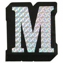 RoadPro 78096D M Prism Style Adhesive Letter 1
