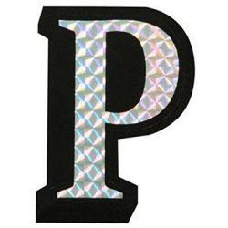 RoadPro 78098D P Prism Style Adhesive Letter 1