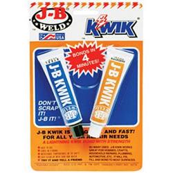 JB Weld 8276 Cold Weld Compound with 1oz. Kwik Steel & 1oz. Kwik Hardener 1