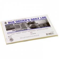 J.J. Keller 9L Bus Driver Daily Log Book 5.5 X 8.5 1