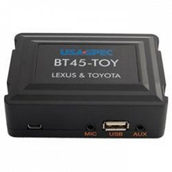USA Spec BT45TOY 1998-2013 Toyota/ 2001-2009 Lexes Bluetooth Phone & Music Interface 1