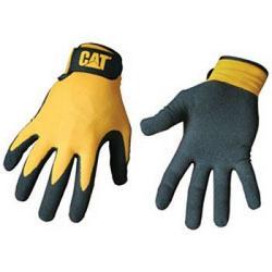 Boss / Cat Gloves CAT017416J Nitrile Coated Glove with Yellow Back Jumbo 1