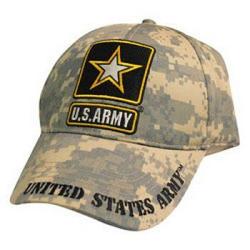Eagle Emblems CP00127 U.S. Army Logo Cap Digital Camo 1