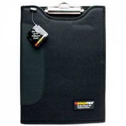 RoadPro DCB-111BK Padded Clipboard with Inside Pockets - 9.25 x 12.5 1