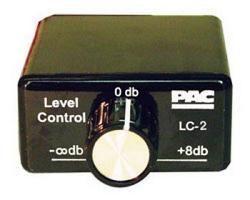 PAC LC-2 Dash Mount Amplifier Remote Level Controller with L.O.C. 1