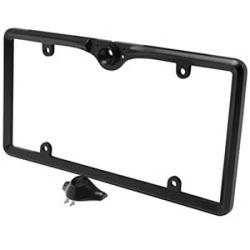 Crimestopper LPFRAMEBLK License Plate Frame Camera Bracket Black 1