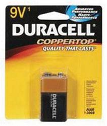 Duracell MN-1604B 9-Volt Alkaline Battery - Single Pack 1