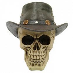 DAS Novelty P754158 Skull with Cowboy Hat 1