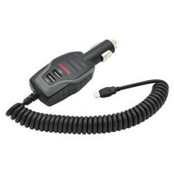 RoadKing RK03236 12V/DC Heavy-Duty Lightning? Charger with Dual 2.4A USB 1