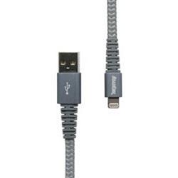 RoadKing RK06236 6\' Heavy-Duty Lightning? Charge and Sync Cable Silver 1