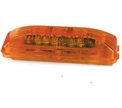RoadPro RP-1274A LED 3.75 x 1.25 Sealed Light with 2 Plug Connection - Amber 1
