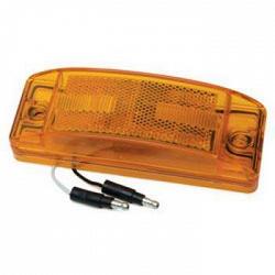 RoadPro RP-1284A LED 6 x 2 Light with Replaceable Lens - Amber 1
