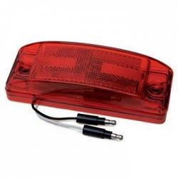RoadPro RP-1284R LED 6 x 2 Light with Replaceable Lens - Red 1