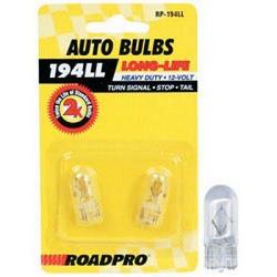 RoadPro RP-194LL Heavy Duty Long-Life Automotive Replacement Bulbs - #194 Clear 1