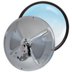 RoadPro RP-19S 8.5 Stainless Steel Adjustable Convex Mirrors - Center Stud 1