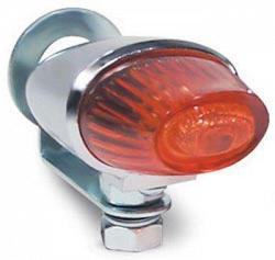 RoadPro RP-3111 1.25 Accent Decorative Light with Replaceable Bulb - Amber Steel 1