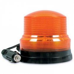 RoadPro RP10593 12-Volt Strobe Light with Magnetic Mount Amber Lens 1
