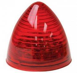 RoadPro RP1281RL 2.5 Sealed LED Beehive Light with Plug-In Connection - Red 1