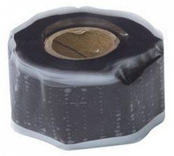 Rescue Tape RP2562 1 x 12\' MCLF Fusing Silicone Repair Tape - Black 1