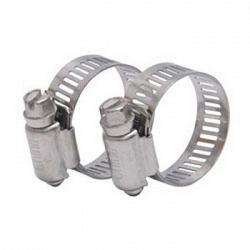 RoadPro RPHC-12 1/2 to 1-1/4 Adjustable Metal Hose Clamps - 2-Pack 1