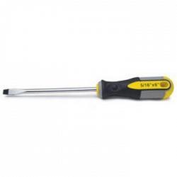 RoadPro RPS1019 6 x 5/16 Slotted Magnetic Tip Screwdriver 1