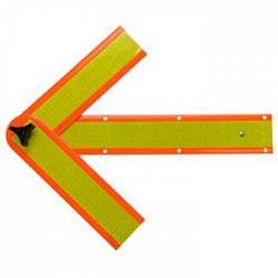 Sate Lite SA2034C Deflecto Reflective Safety Arrow with Magnetic Holders 1