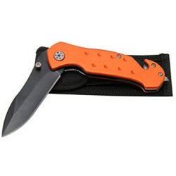 RoadPro SST-60241 4 Folding Lock Knife with Nylon Case 1