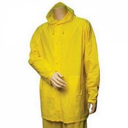 RoadPro SST-80142 Hooded Yellow Rain Suit 1